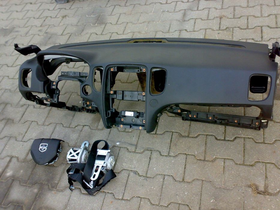 dodge durango 2011 2014 konsola deska orginał poduszki pasy idealne