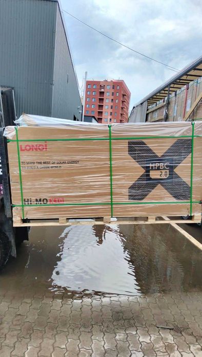 LONGi X10 LR7-72HVH 640M Сонячні панелі, сонячні батареї, СЕС 650Вт