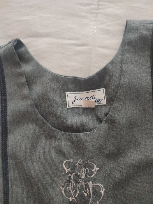 Vestido de menina da Jacadi 126cm