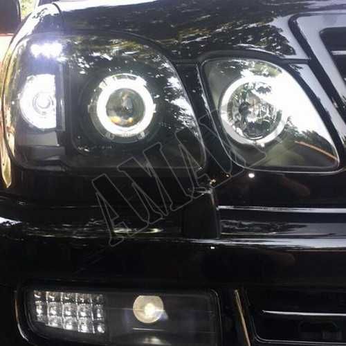 Передні фари - лінза та LED Lexus LX 470 (1998-2007)