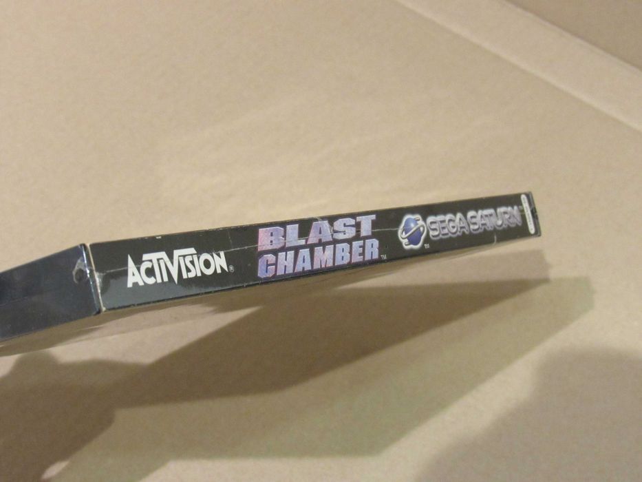 Jogo Sega Saturn Blast Chamber novo selado