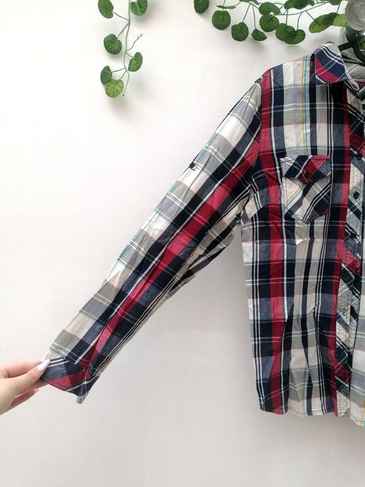 Camisa Axadrezada Multicolorida
