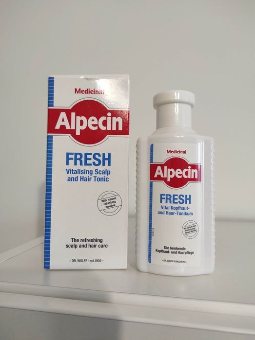 Alpecin tonik odświeżający do tłustej skóry głowy 200ml wcierka