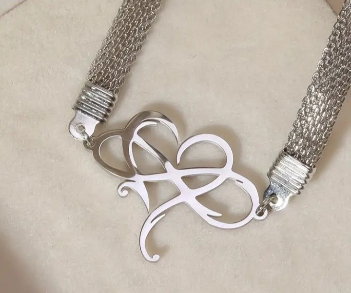 Bransoletka stal nierdzewna