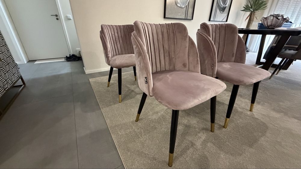 Conjunto de 4 cadeiras para mesa de jantar