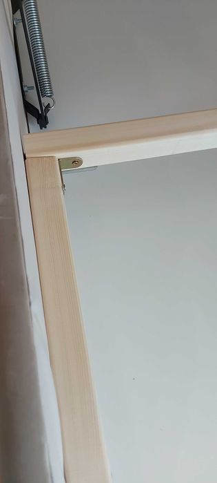 Łóżko z pojemnikiem + materac 90x190