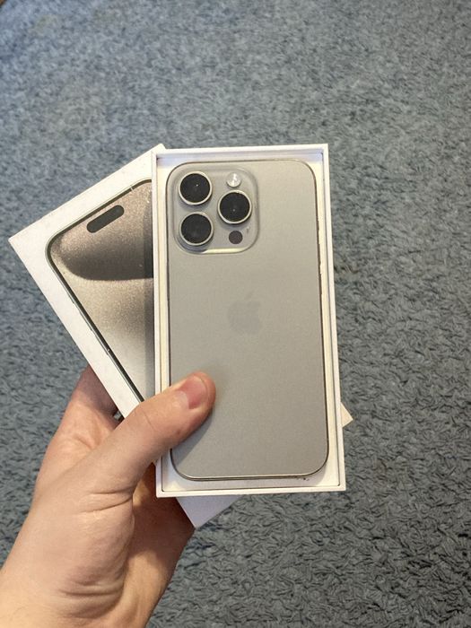 iPhone 15 Pro 128gb natural titanium айфон про