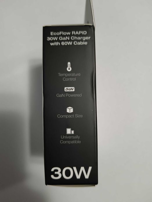 Новий зарядний пристрій EcoFlow RAPID 30W US + кабель 60W + подарунок