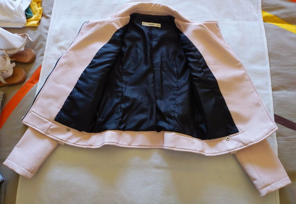 Casaco Biker/motard Rosa, TS