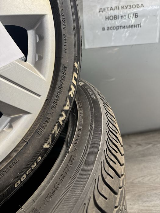Шини 215/45 R16 Bridgestone Turanza ER300 Резина комплект