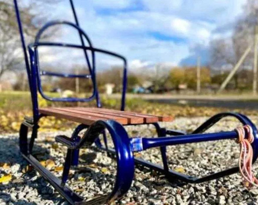 Сани дитячі Королівські Сині