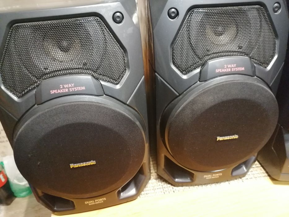 Panasonic wieża + pilot