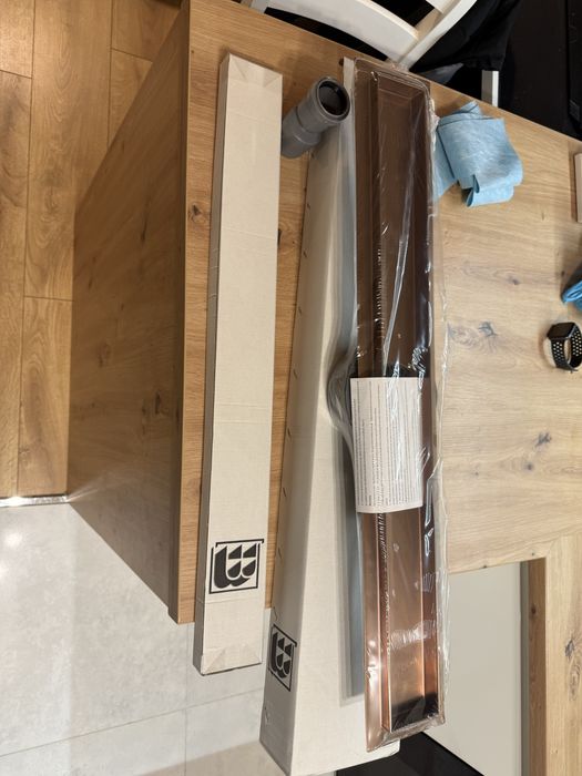 Odpływ liniowy 70 cm rose gold Mexen