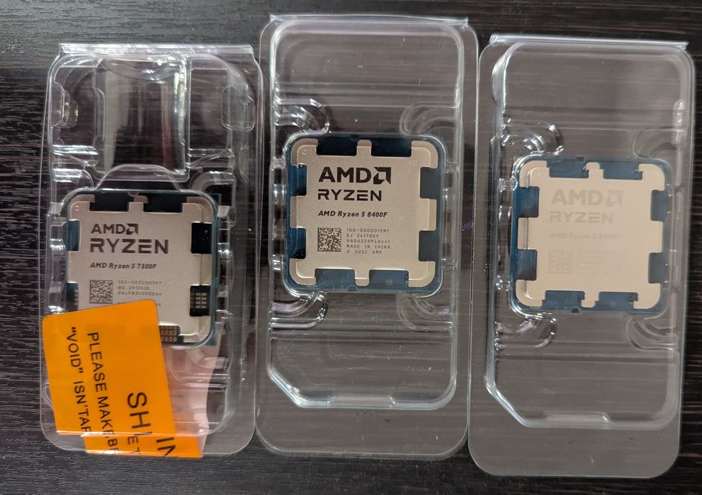 Процесор Ryzen 5 7500f (новий)