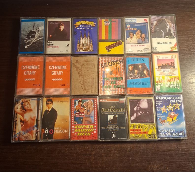 Kasety magnetofonowe 54 sztuki