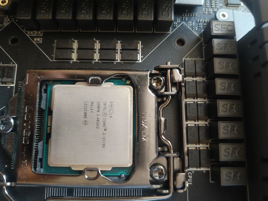 Zestaw MSI Z77 Mpower LGA 1155, DDR3 HyperX 24Gb, Intel i5 3570K