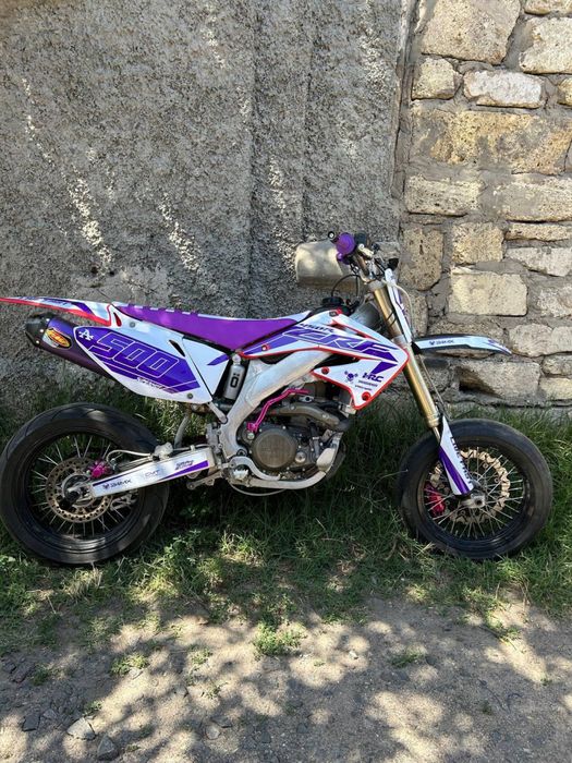 Honda crf450r supermoto