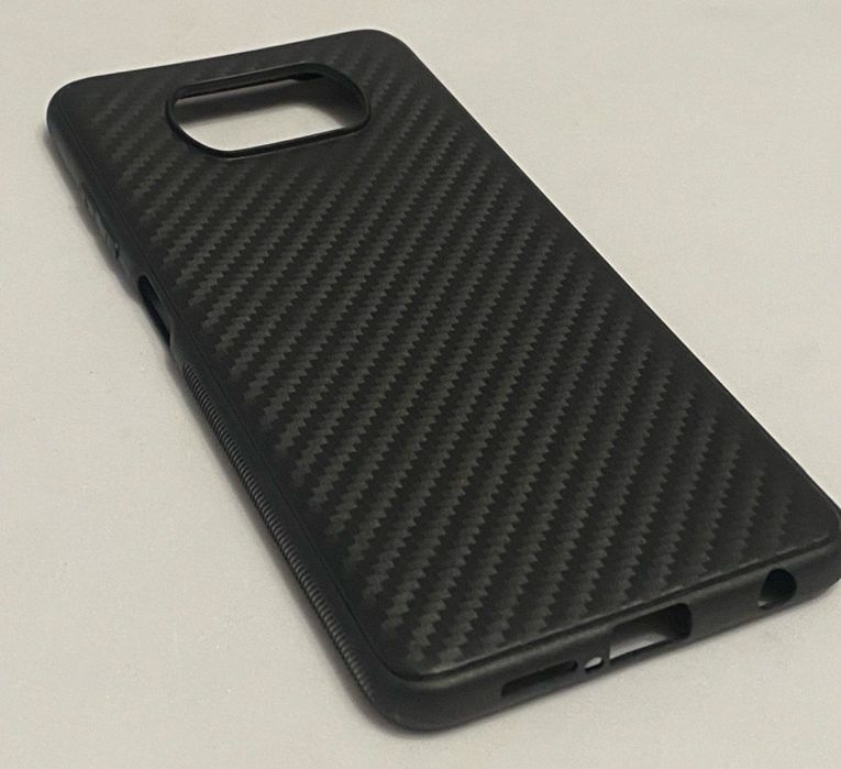 Чехол Xiaomi Poco X3 / Poco X3 Pro Carbon Протиударний