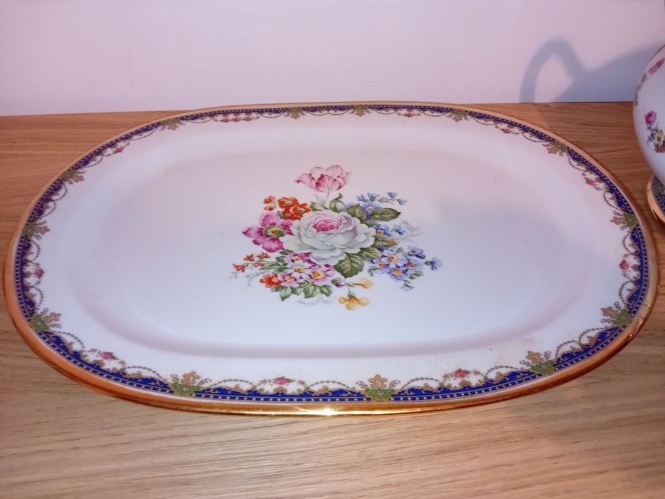 Terrina grande e travessa porcelana T. Limoges