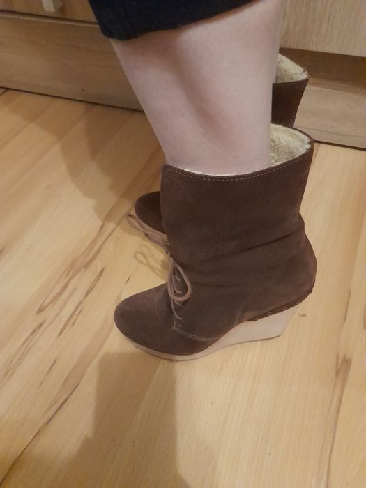 Buty damskie botki