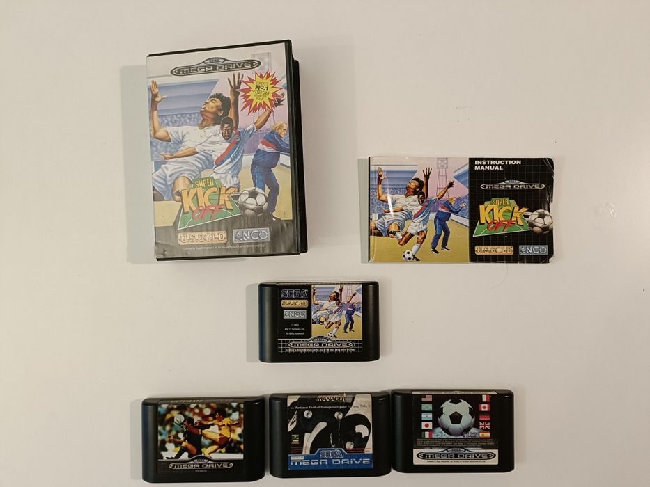 Zestaw gier Mega Drive - 4 tytuły