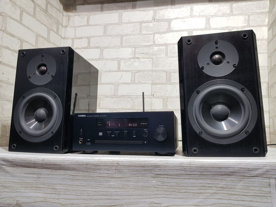 Музичний центр YAMAHA CRX-N470, 2x25 Вт, Wi-Fi, Bluetooth, б/