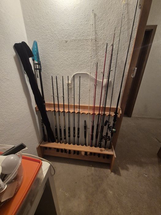 Suporte para canas pesca