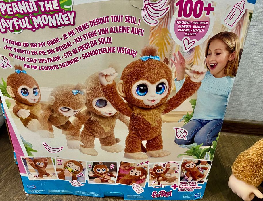 FurReal Peanut Інтерактивна мавпочка Hasbro