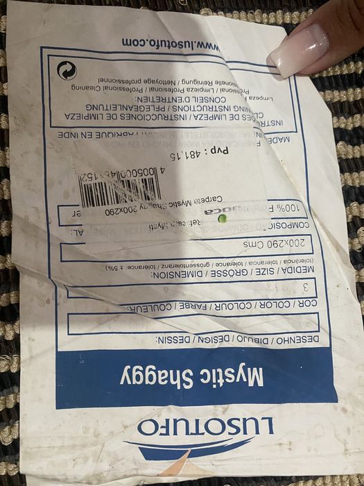 Tapete 100% Poliester