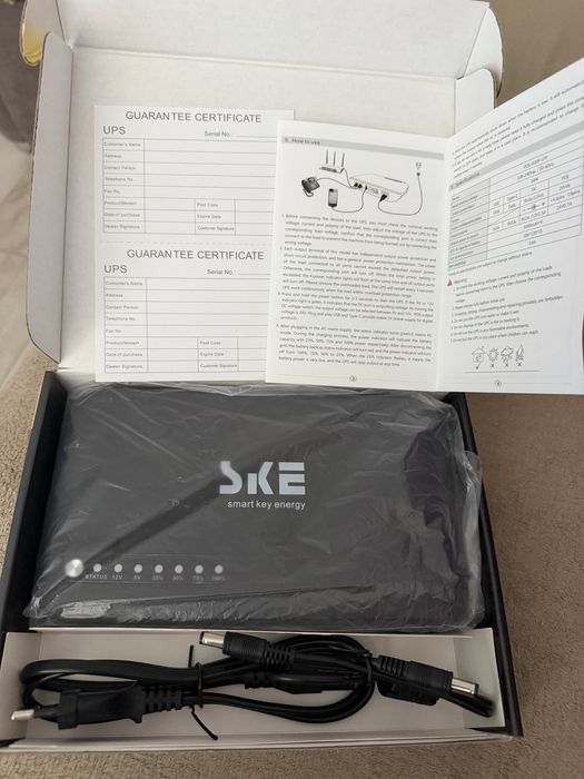 ДБЖ для роутера SKE POE-830P-LFP 20000mAh. PoE ( міні УПС)