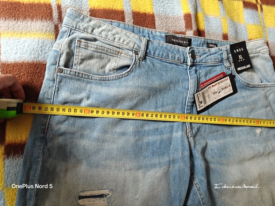 Nowe spodenki shorty jeansowe SMOG roz. XL