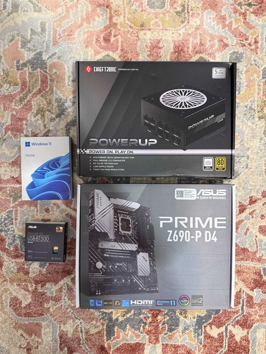 Mocny PC RTX 4070 12GB/i5-12600KF/64GB RAM/2TB NVMe +klawiatura i mysz