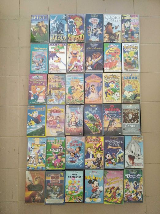Cassetes VHS Filmes