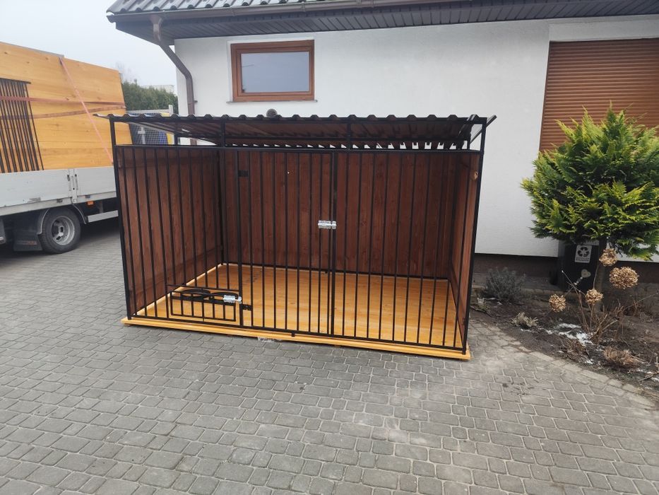 Kojce dla Psów klatki boxy schowki drewniane transport montaż w cenie