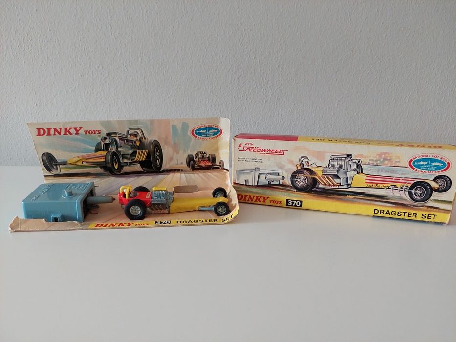 Dragster Set Dinky Toys 1/43 - Carro Miniatura Modelismo