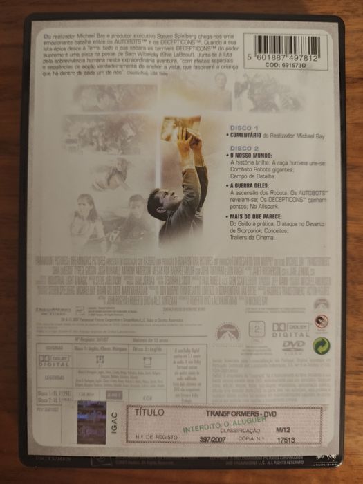 Coleção de DVDs sortidos
