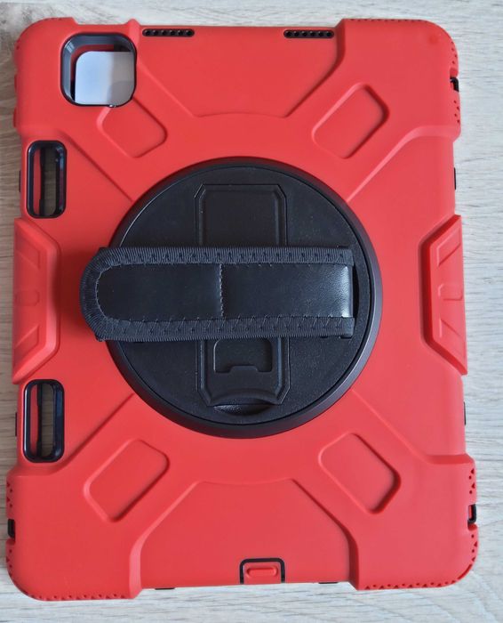 Czerwone pancerne etui case obudowa do tablet iPad 10.9 cali  #284