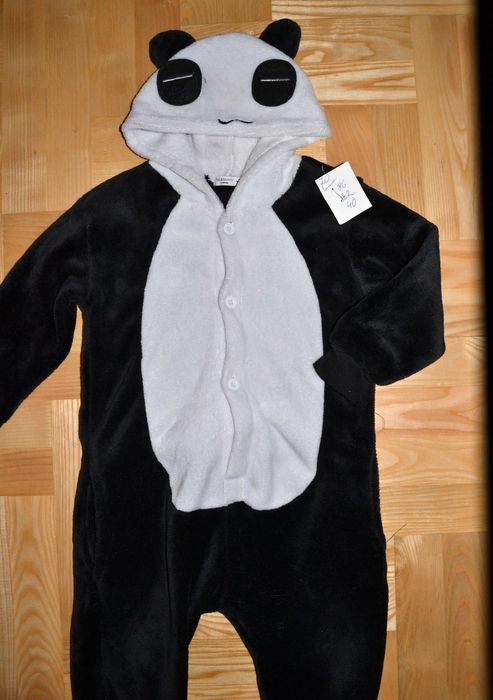 70^  Miś Panda piżama  strój przebranie 3/4 Lat_104 cm