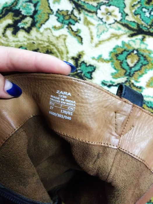 Демі сапожки Zara 27 р.