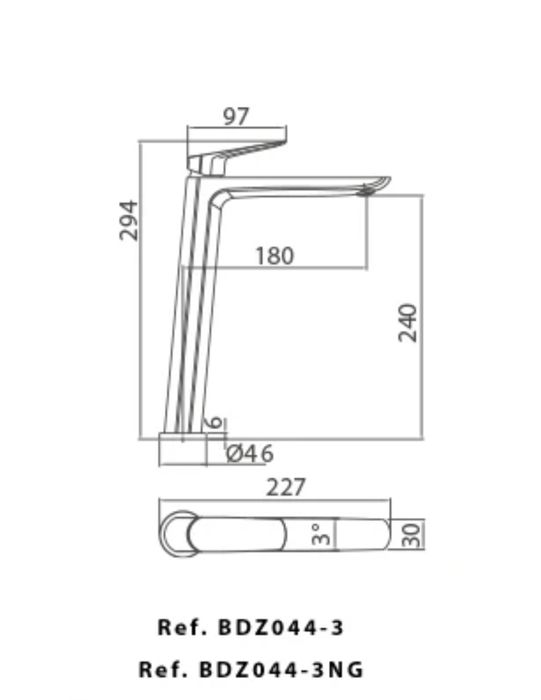 4 x Matte Black Faucets64739073137409121