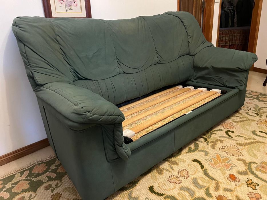 Sofa de 3 lugares. Sofá-cama.