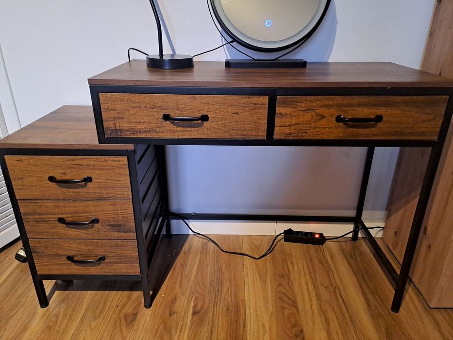 Toaletka  dąb rustykalny