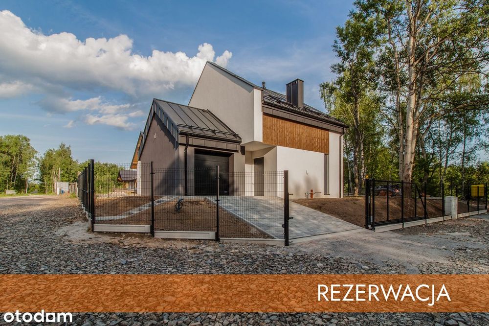 Dom wolnostojący w Golkowicach (Lasowice)-nowoczesny, energooszczędny