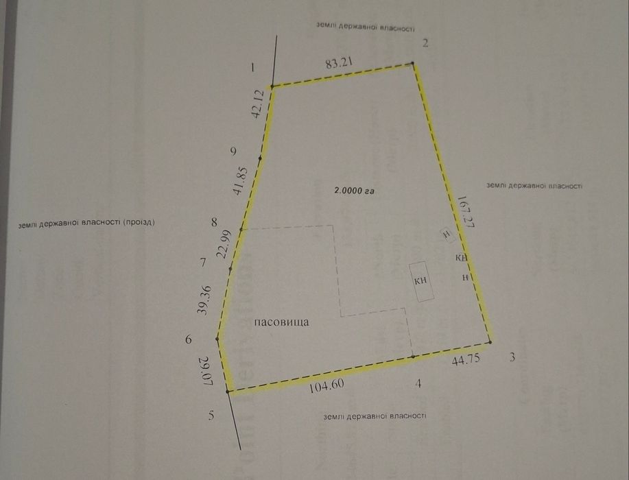 Земля для ведення товарного сільськюогосподарського виробництва.