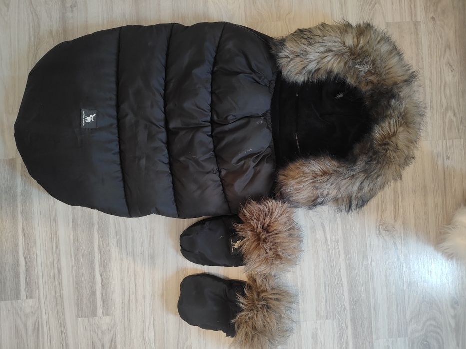 Śpiworek cottonmouse i rękawice