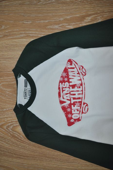 Яркая мужская кофта реглан лонгслив Vans