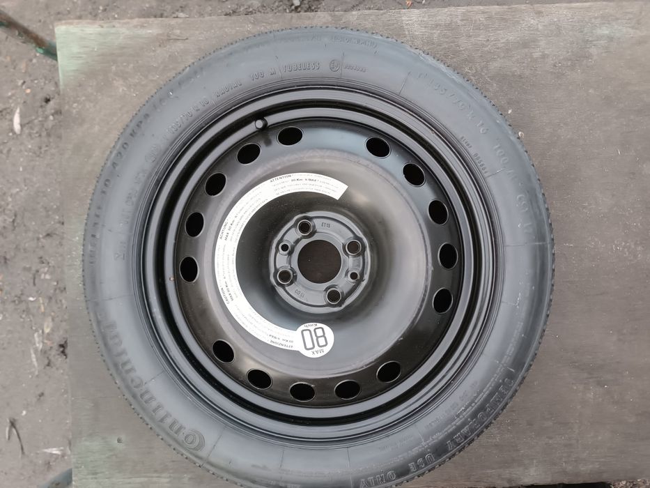 Koło dojazdowe 135/70/16 Fiat Bravo Linea Stilo Alfa Romeo Mito 4x98