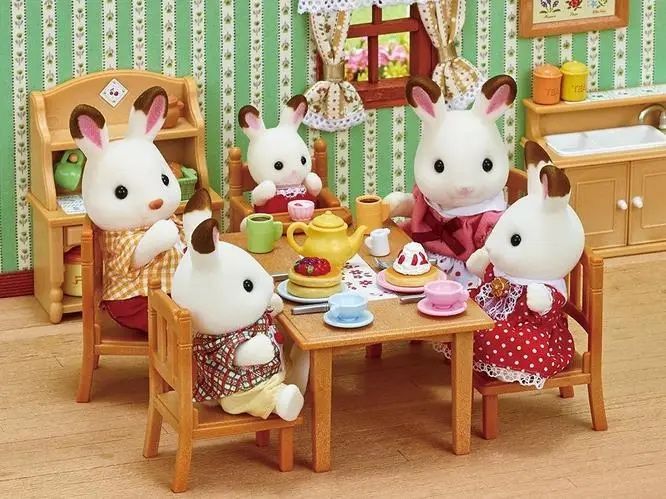Sylvanian families 5655 / 4150 Chocolate rabbit family