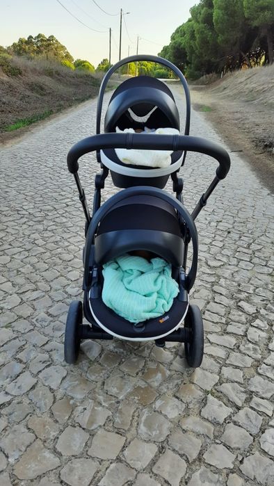 Carrinho de bebé gémeos iCandy Orange