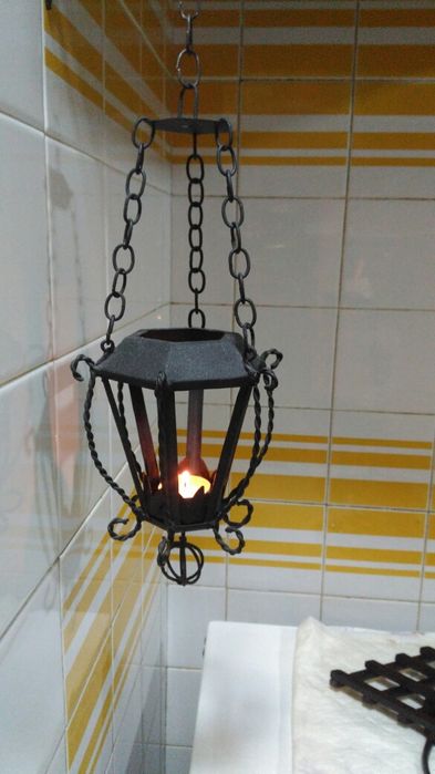 Candeeiro/suporte para vela  antigo